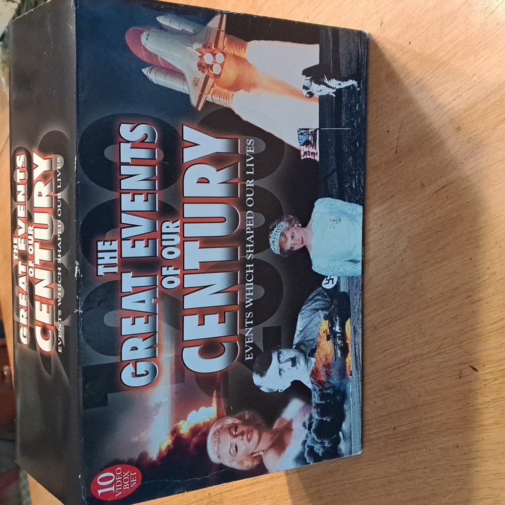Great events of our century VHS set